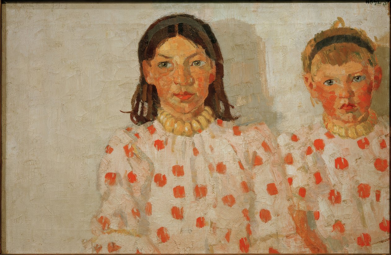 Két lány Jütlandból alkotó: Max Beckmann