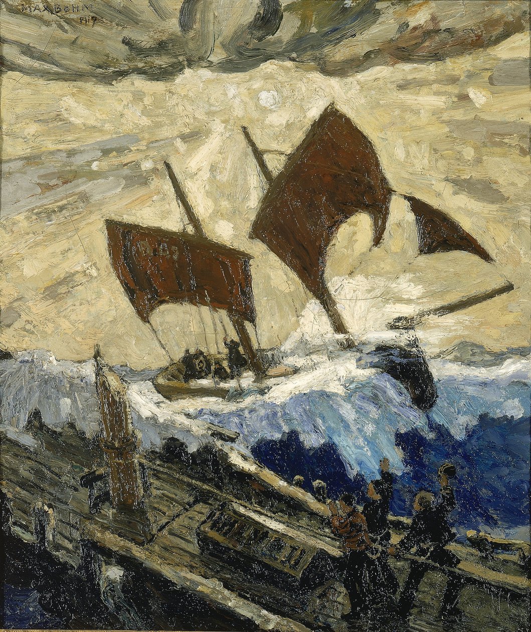 Egy incidens a La Manche-csatornán alkotó: Max Bohm