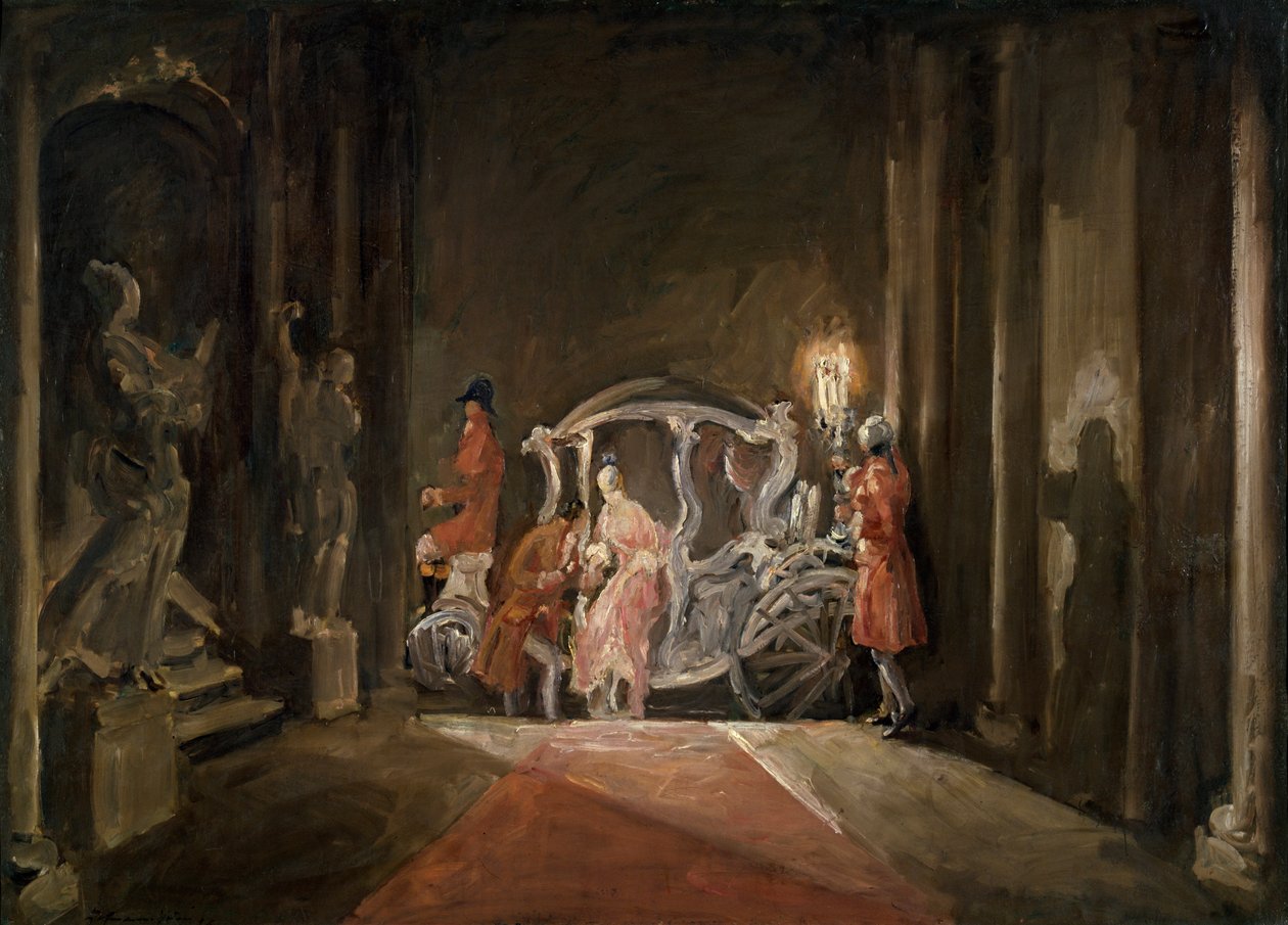 "Vendég", 1926. alkotó: Max Friedrich Hofmann