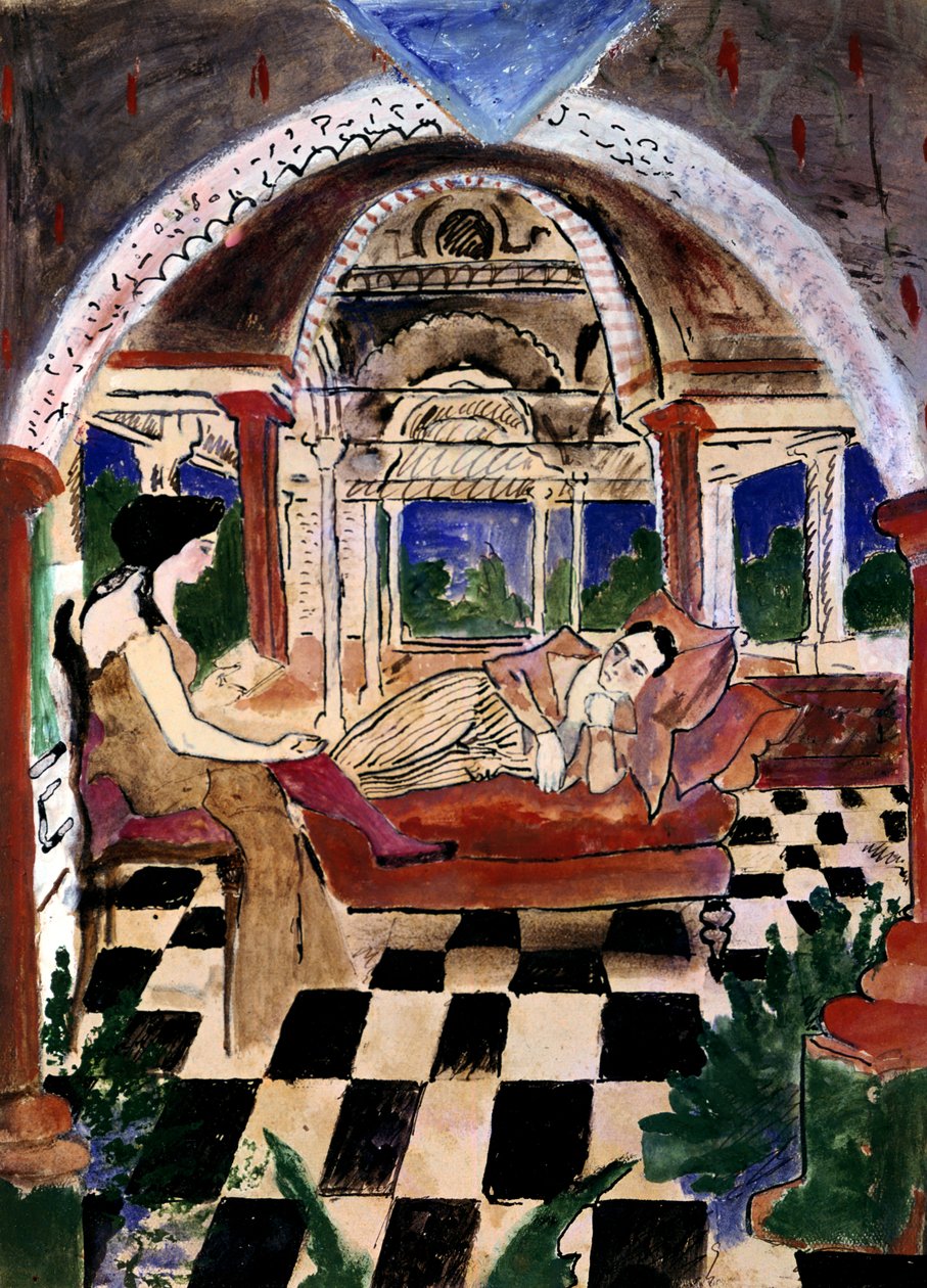 Apollinaire és múzsája, 1900-1944 alkotó: Max Jacob
