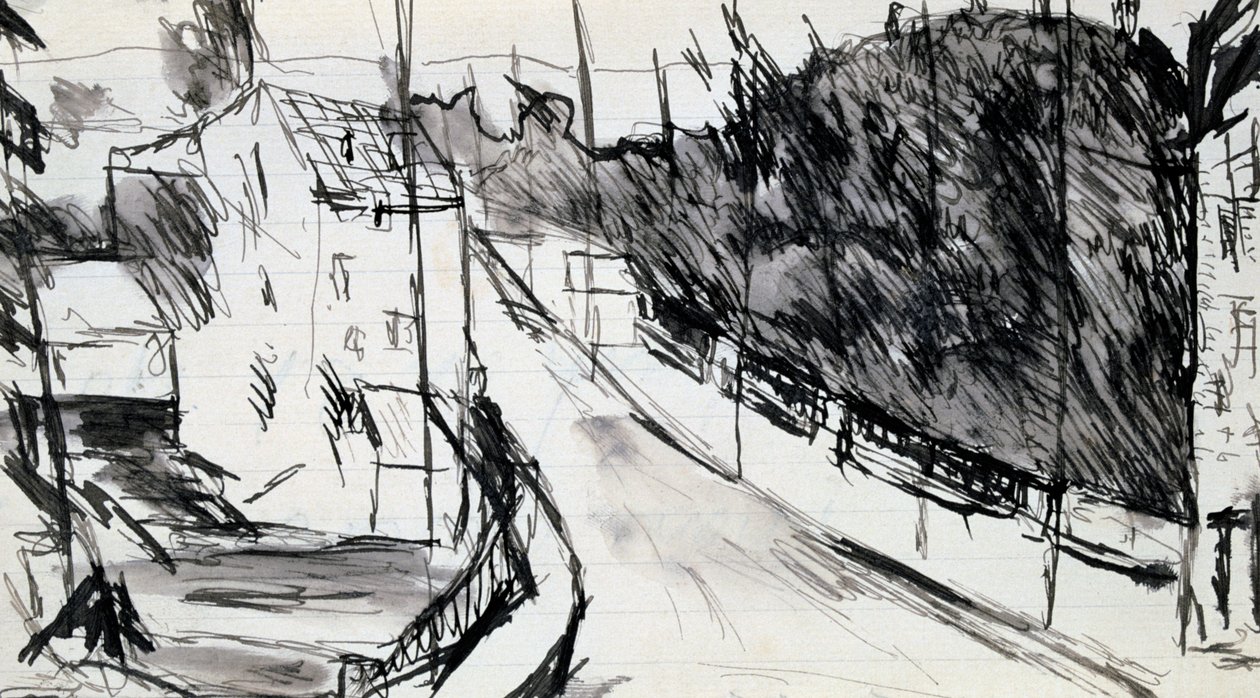 Külvárosok utcája, 1900-1944 alkotó: Max Jacob