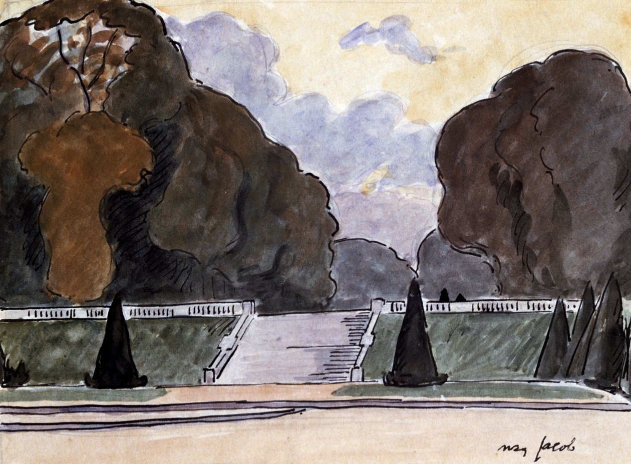 A kert Luxembourgban, 1900-1944 alkotó: Max Jacob
