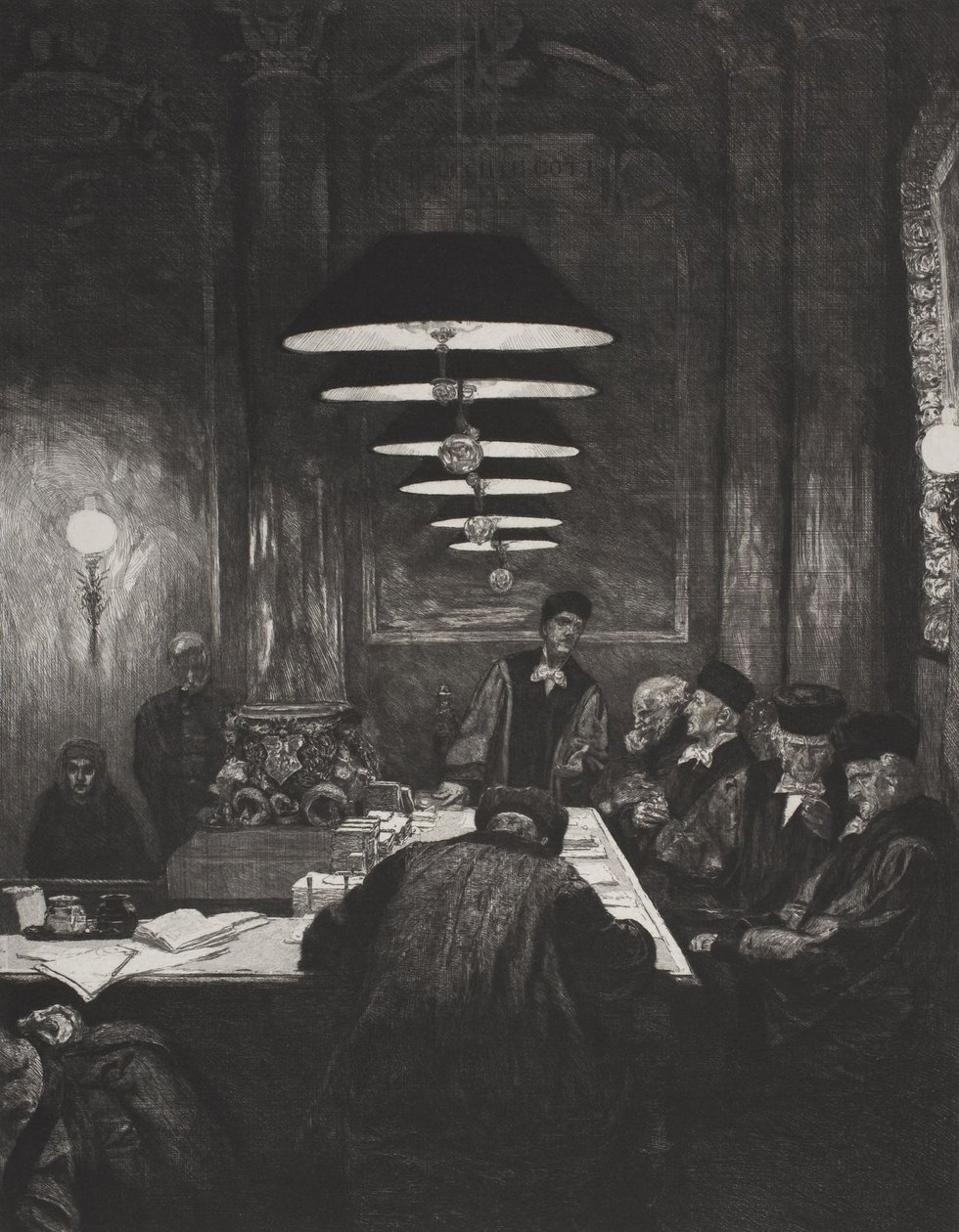 Egy anya (A Mother) III, a Dramen Opus IX (Dráma) című műből alkotó: Max Klinger
