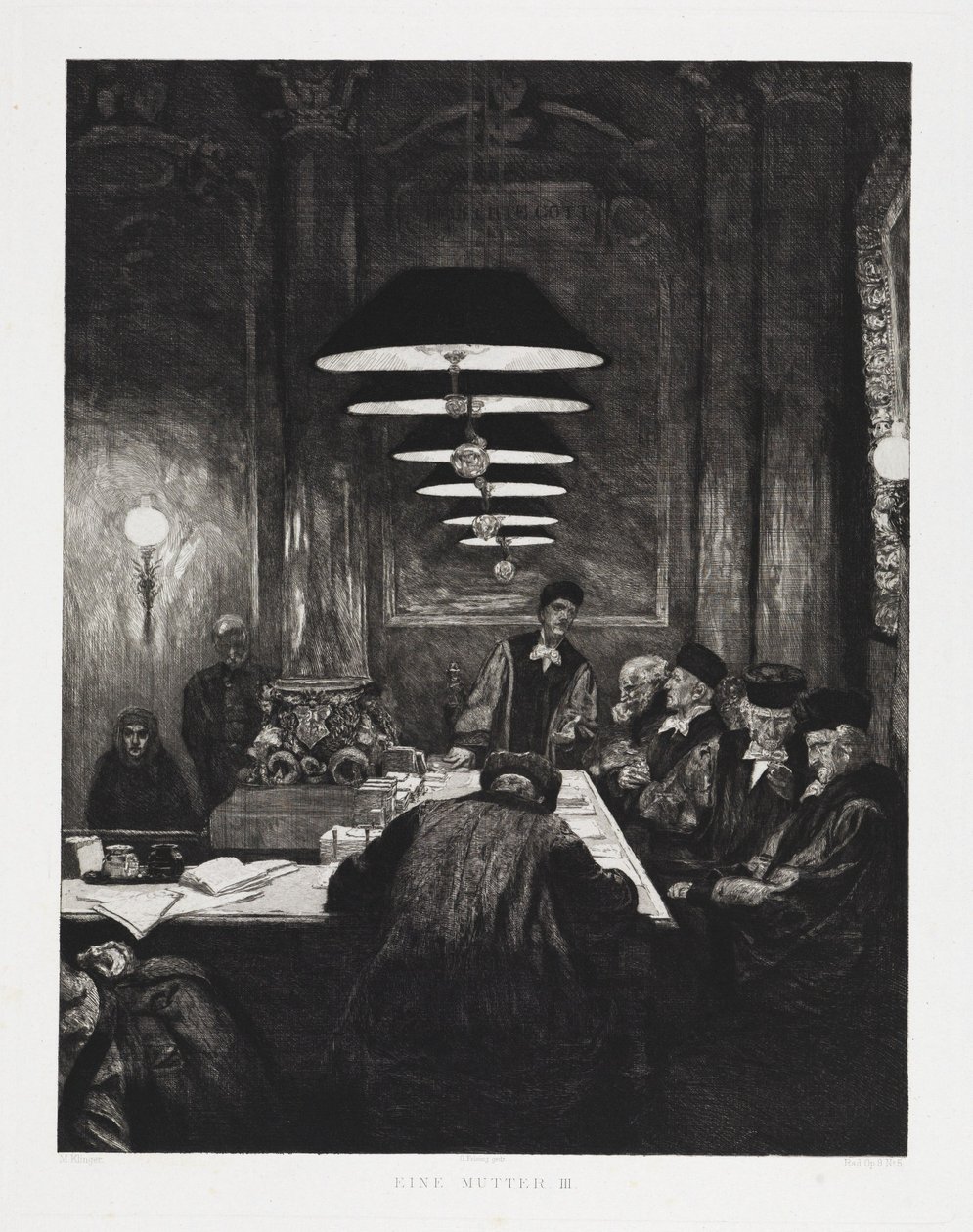 Egy anya III (Drámák, IX. opus, 5. lap) alkotó: Max Klinger