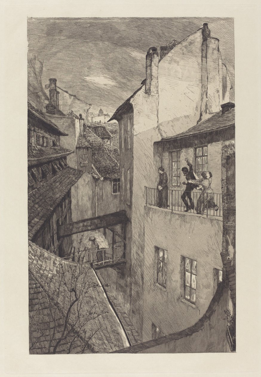 Egy anya I alkotó: Max Klinger