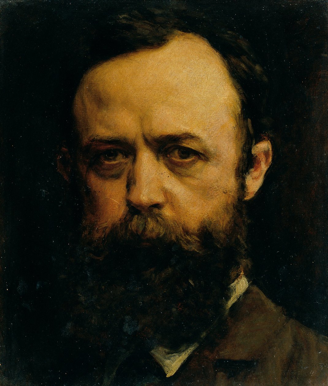 úriember portréja alkotó: Max Klinger