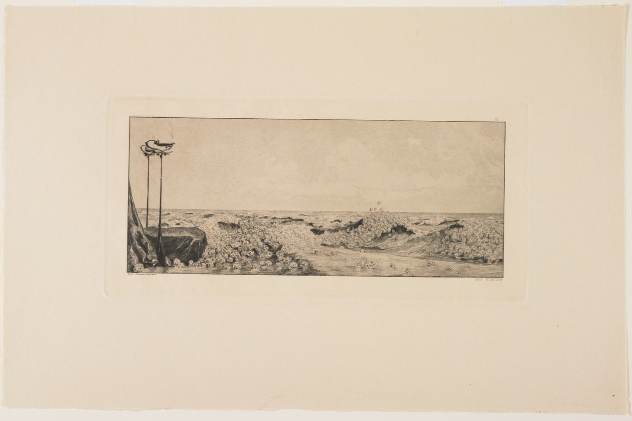 Hódolat, 1881 alkotó: Max Klinger