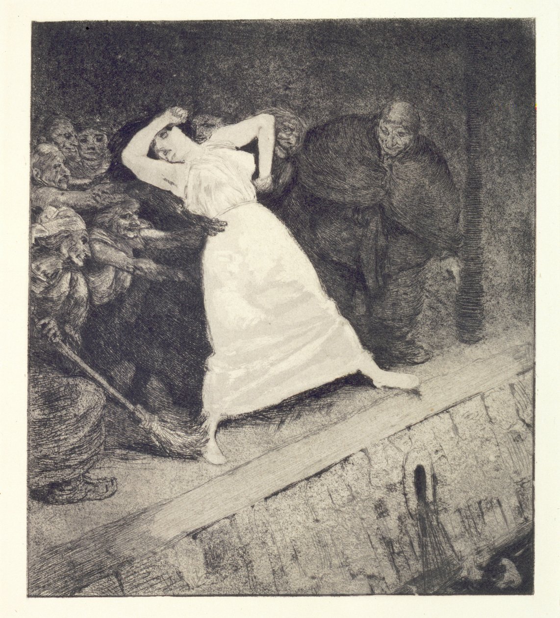 A csatornába!, 10. tábla az „Egy élet: VIII. opus” sorozatból alkotó: Max Klinger