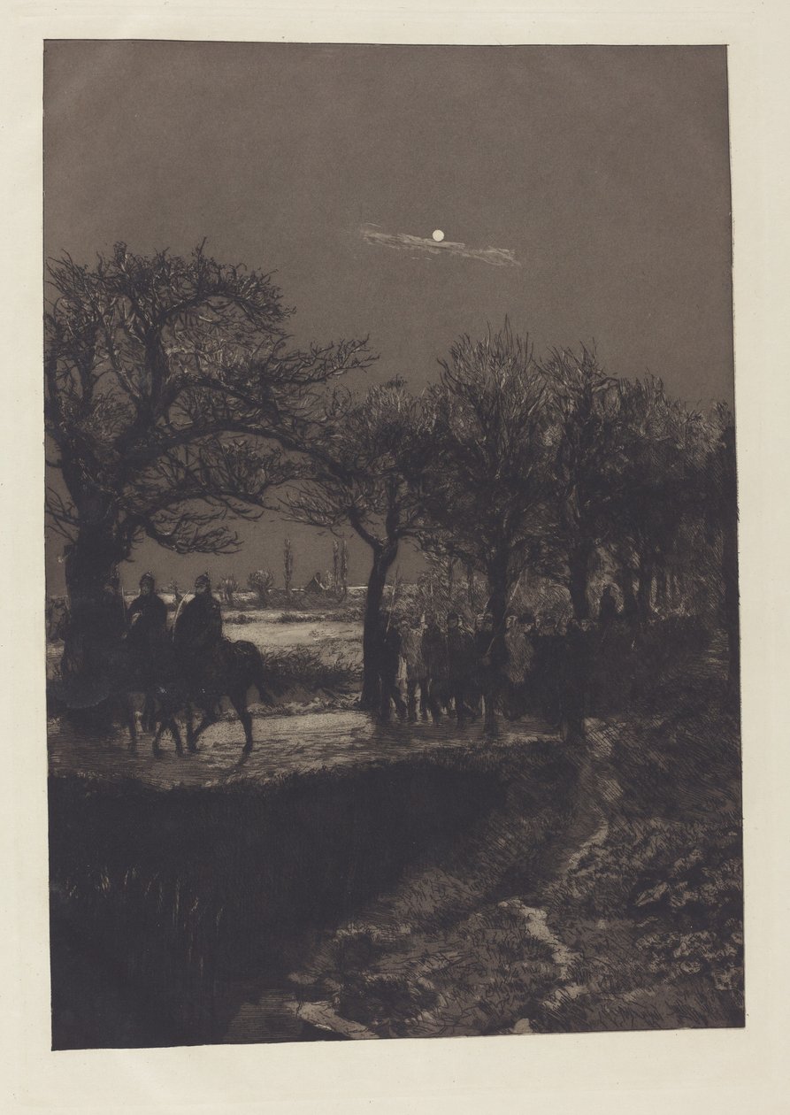 Märztage III Márciusi Napok III, 1883. alkotó: Max Klinger