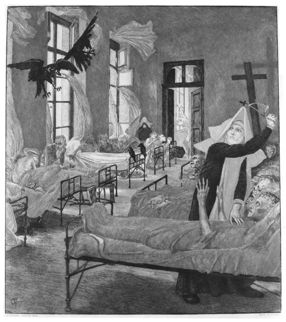 A halálról II – 5. lap: A pestis alkotó: Max Klinger