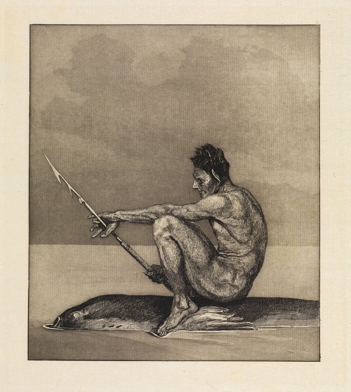 Második jövő (Eva és a jövő, Opus III, 4. oldal) alkotó: Max Klinger