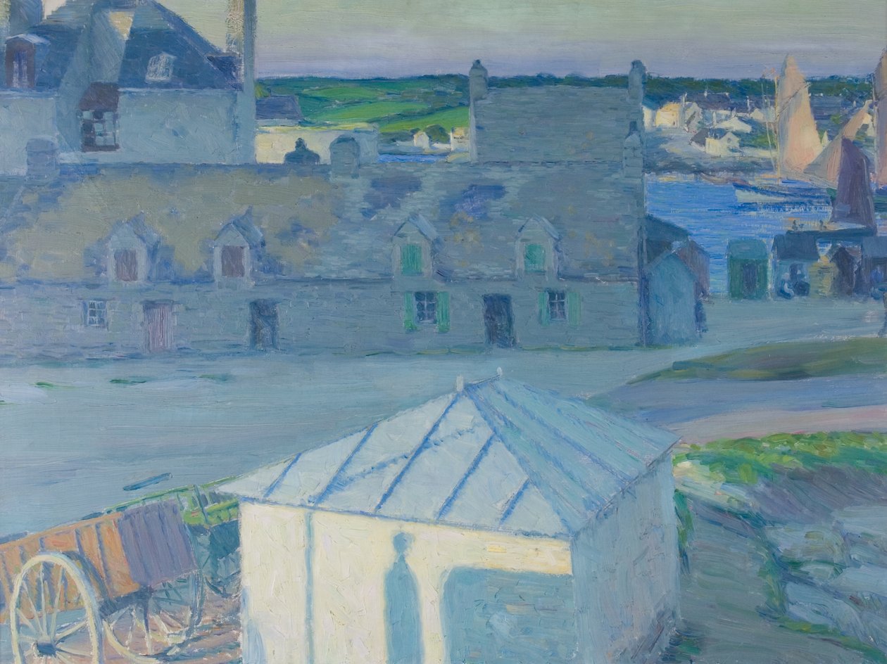Concarneau kikötője alkotó: Max Kurzweil