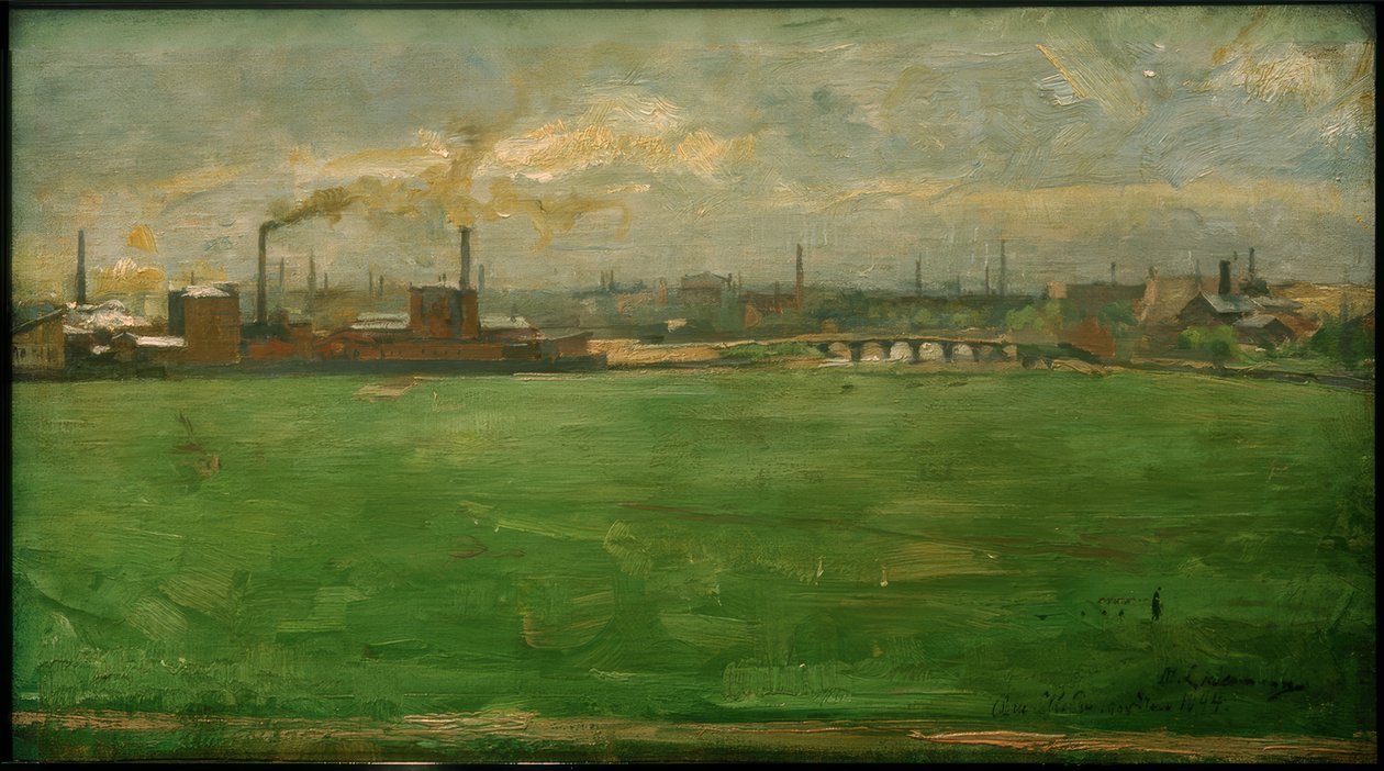 A schleswigi parton alkotó: Max Liebermann