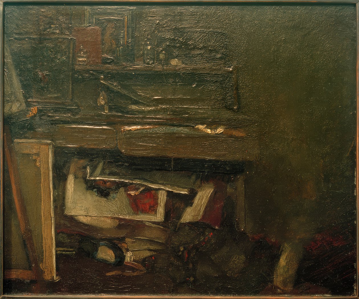 Atelier Winkel – Atelier Ecke alkotó: Max Liebermann