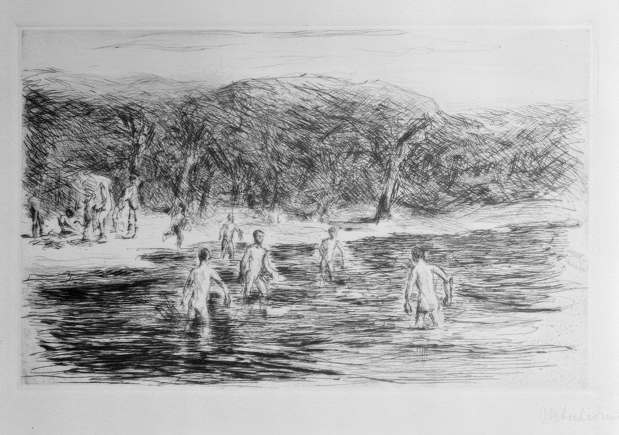 Fürdőfiú alkotó: Max Liebermann