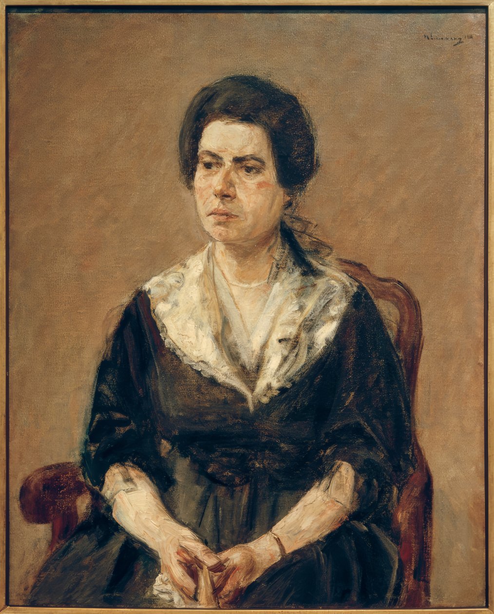 Julie Elias asszony, született Levi portréja alkotó: Max Liebermann