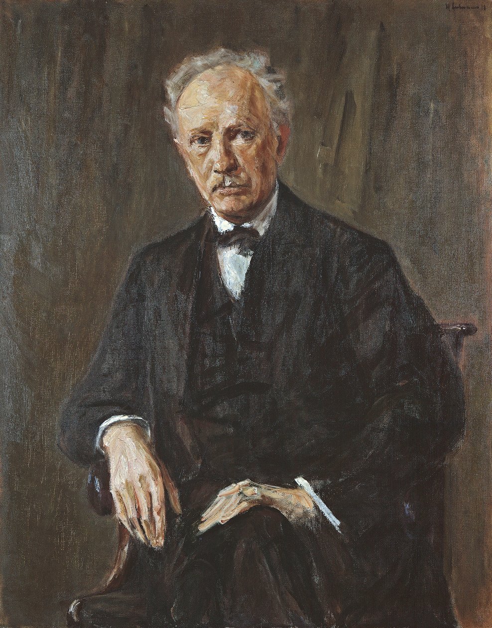 Richard Strauss portréja alkotó: Max Liebermann