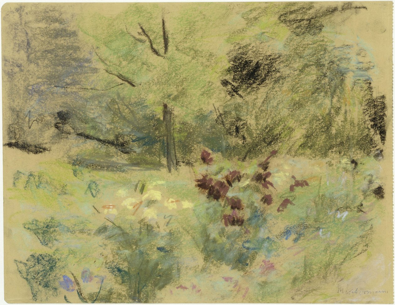 Virágok és fák alkotó: Max Liebermann