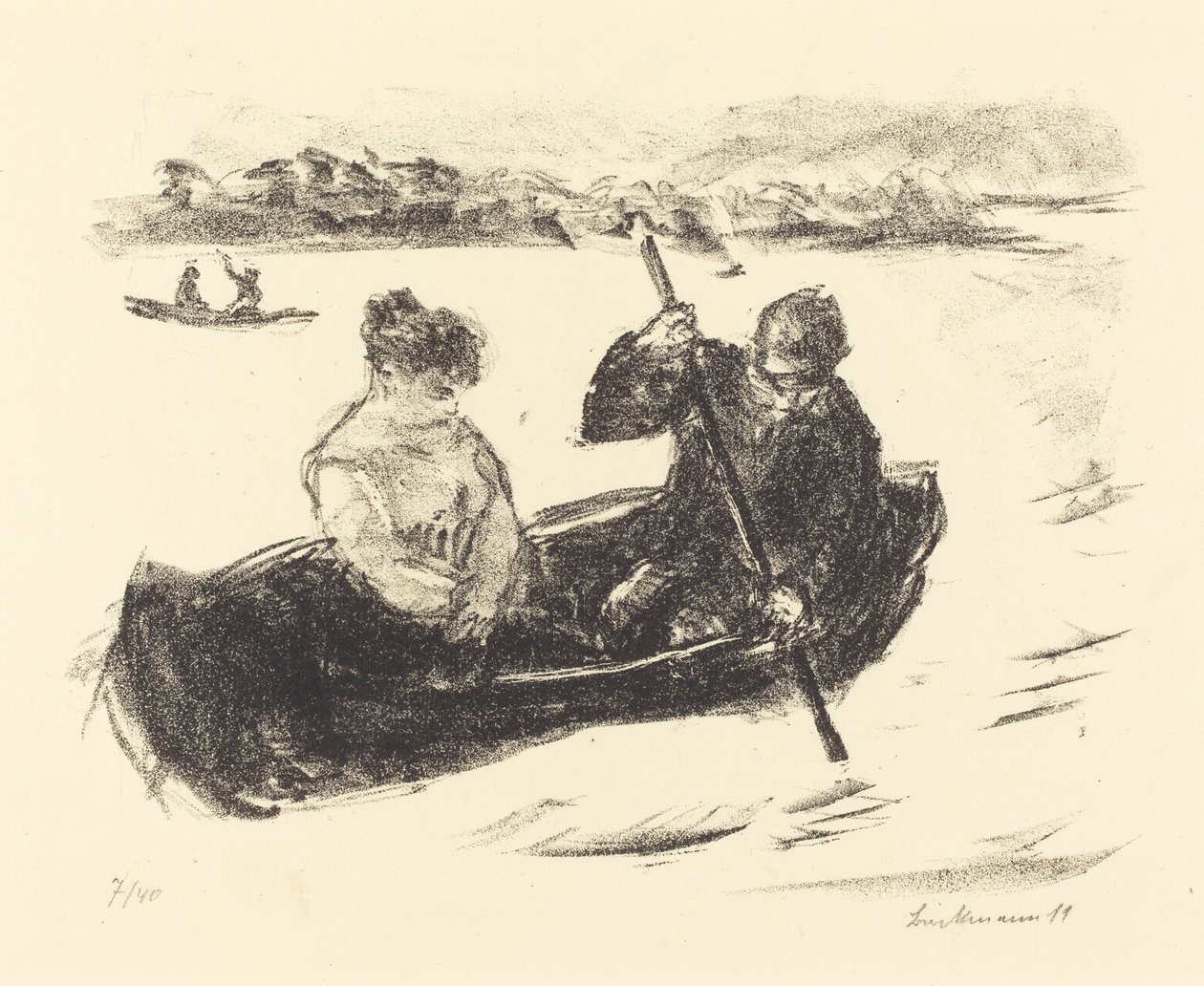Kenu, 1919. alkotó: Max Liebermann