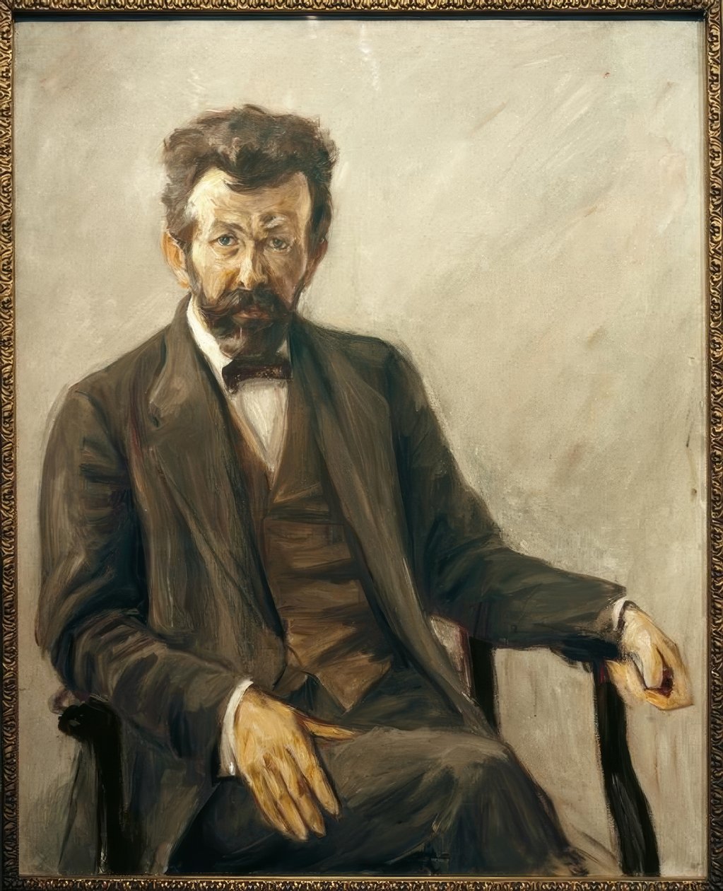 Richard Dehmel költő alkotó: Max Liebermann