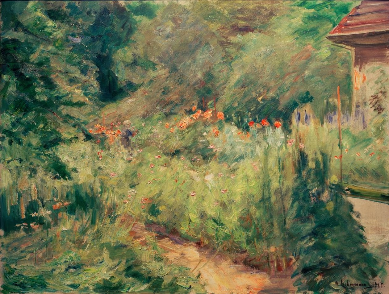 A wannsee-i konyhakert északnyugat felé alkotó: Max Liebermann