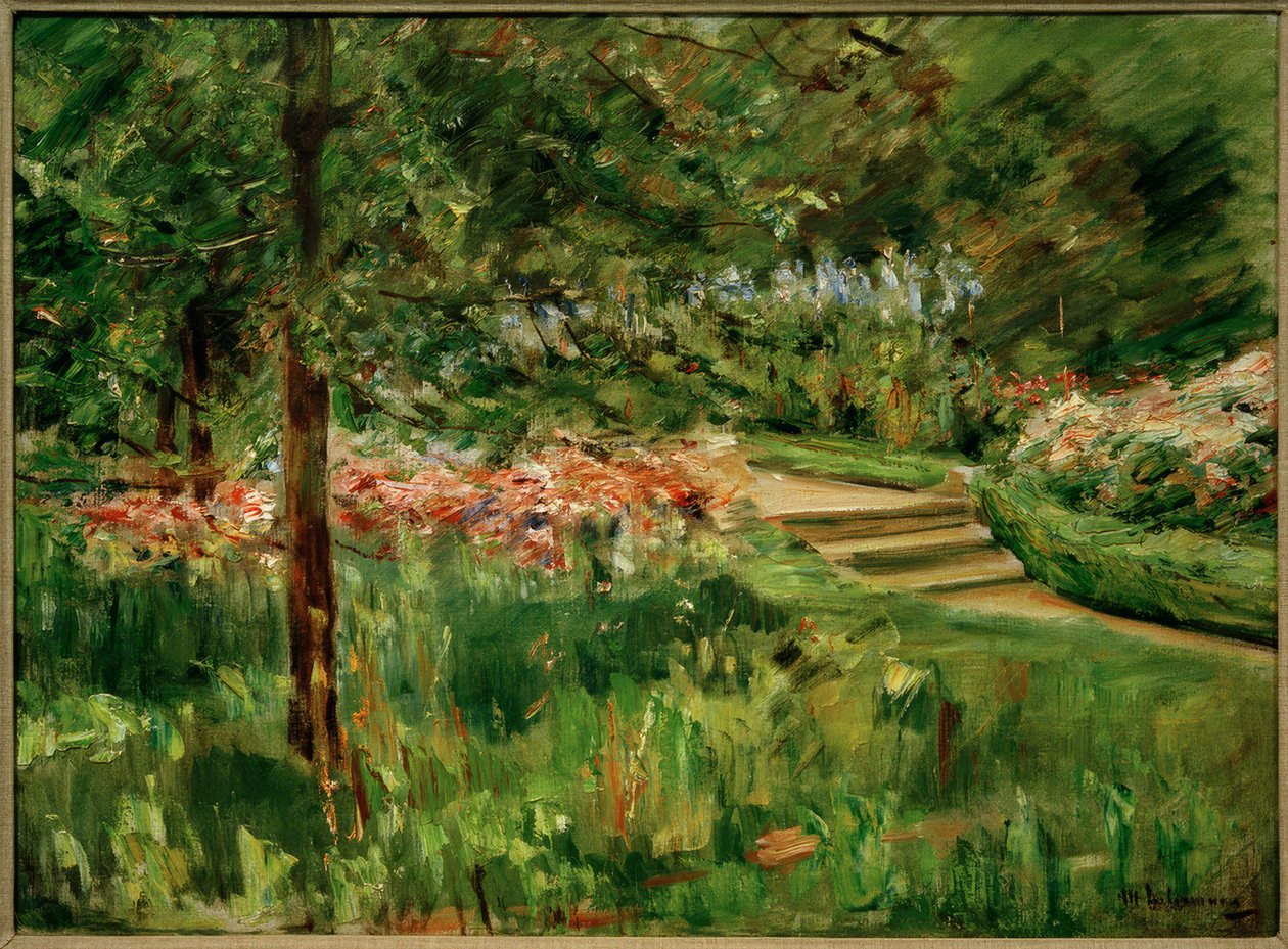 A konyhakert Wannsee-ben északnyugatra alkotó: Max Liebermann