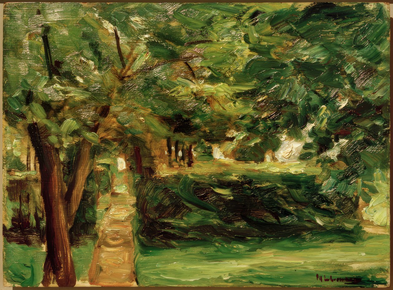 A sövénykertek Wannsee-ben keletre alkotó: Max Liebermann