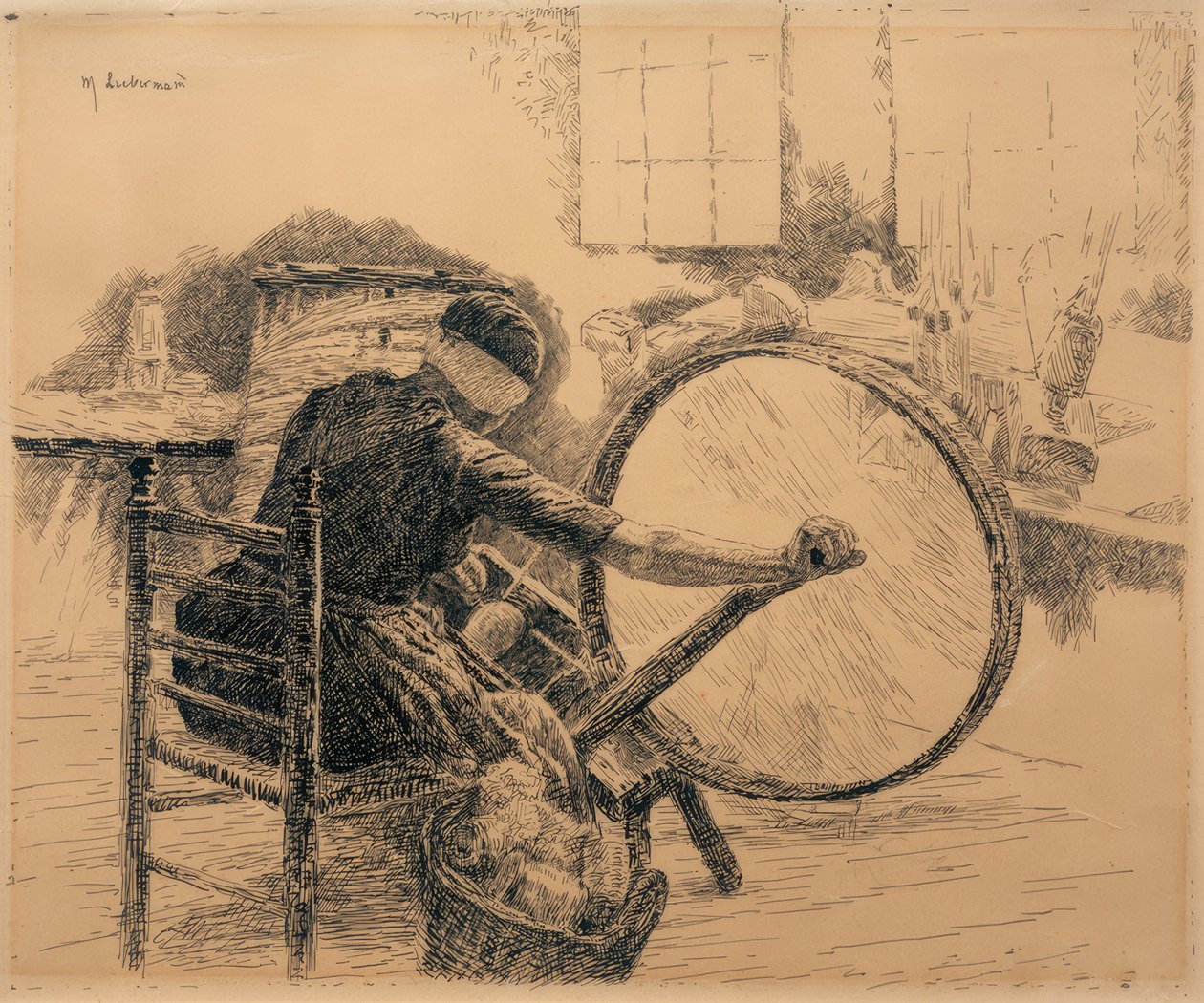 A fonó alkotó: Max Liebermann