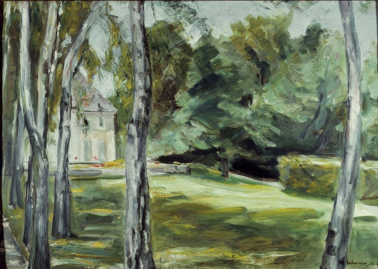 Kert Wannsee-ben alkotó: Max Liebermann