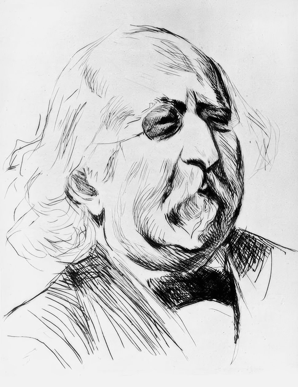 Hermann Cohen / Rad. V. kedves ember alkotó: Max Liebermann