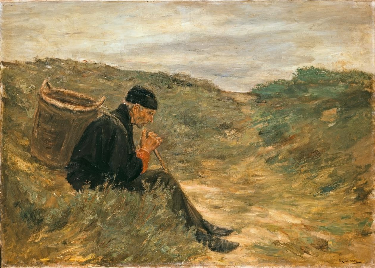 A dűnékben alkotó: Max Liebermann