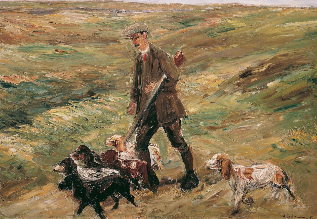 Vadászok a dűnékben alkotó: Max Liebermann