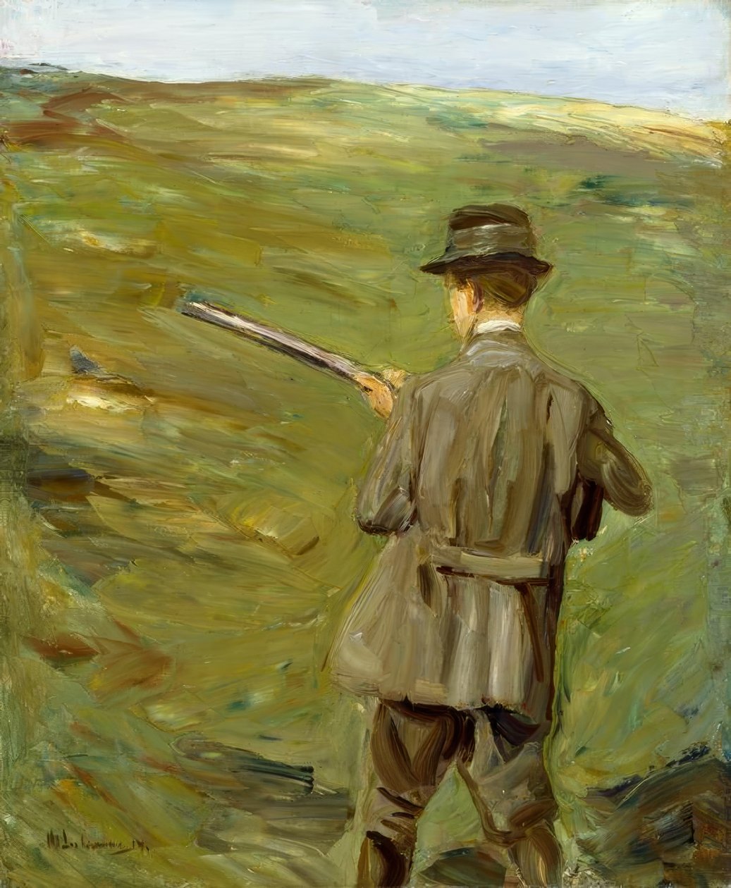 Vadász a dűnékben alkotó: Max Liebermann