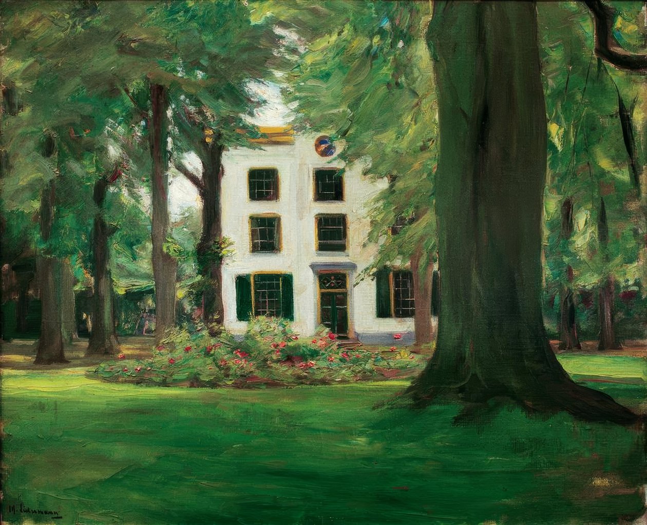 Vidéki ház Hilversumban alkotó: Max Liebermann