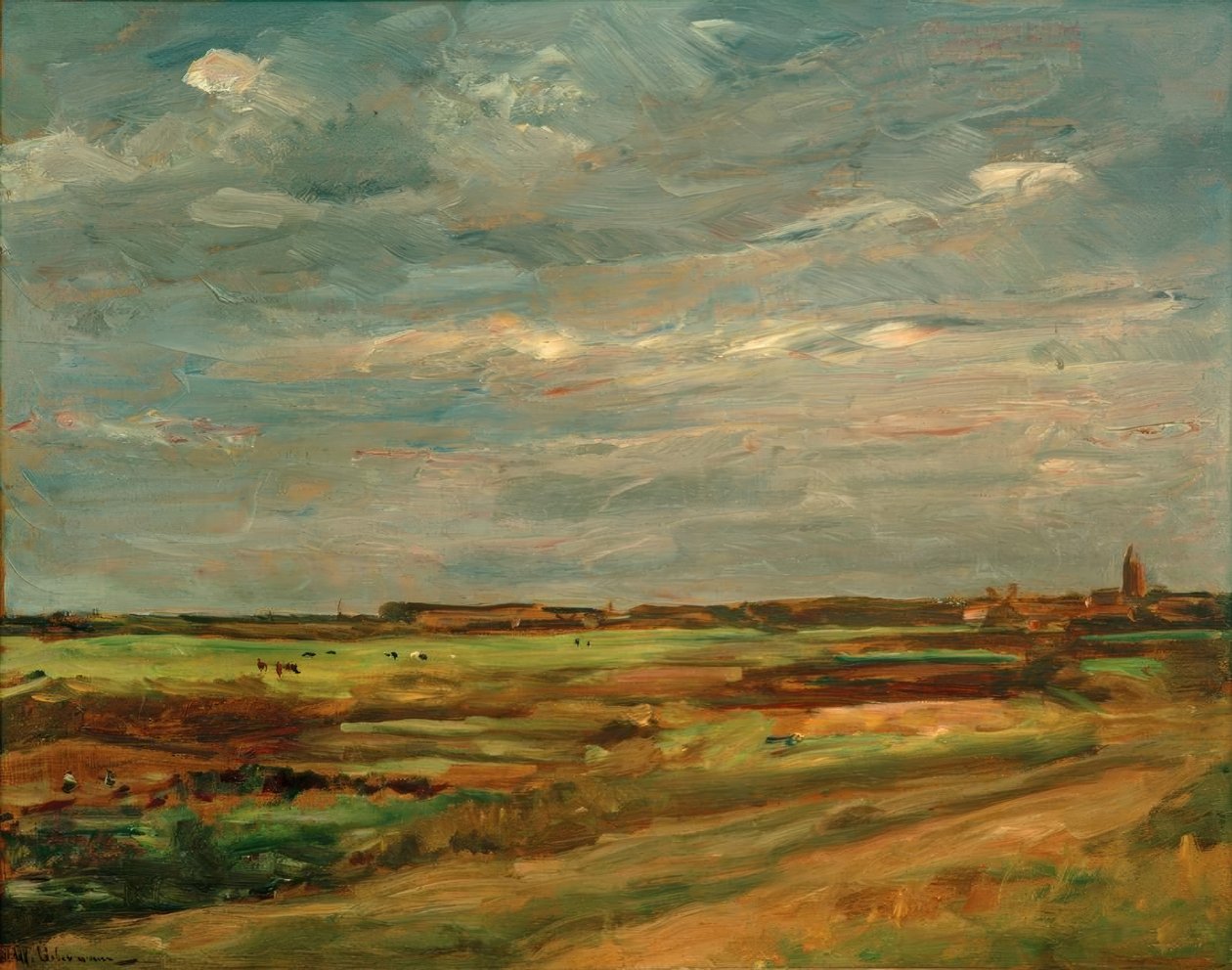 Táj Noordwijk közelében alkotó: Max Liebermann