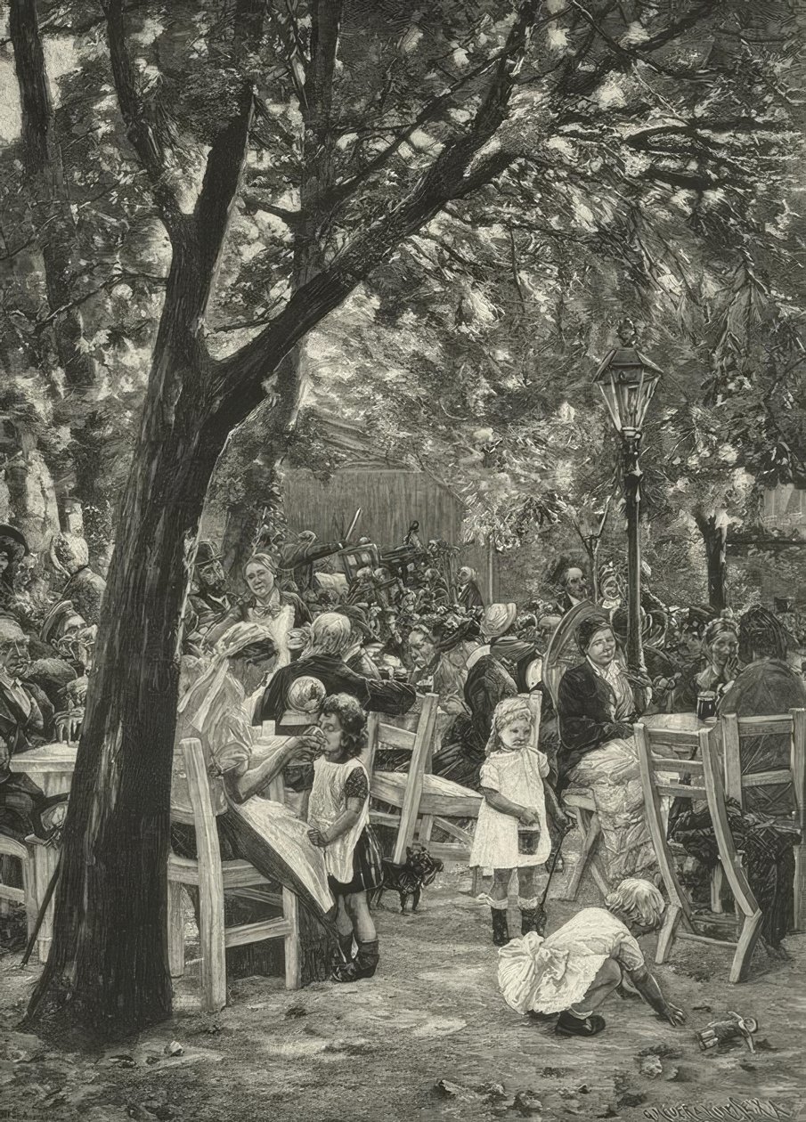 Liebermann, sörkert koncert alkotó: Max Liebermann