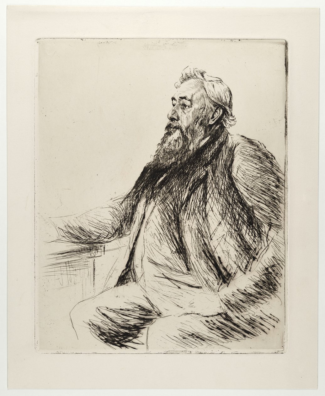 Justus Brinckmann portréja alkotó: Max Liebermann