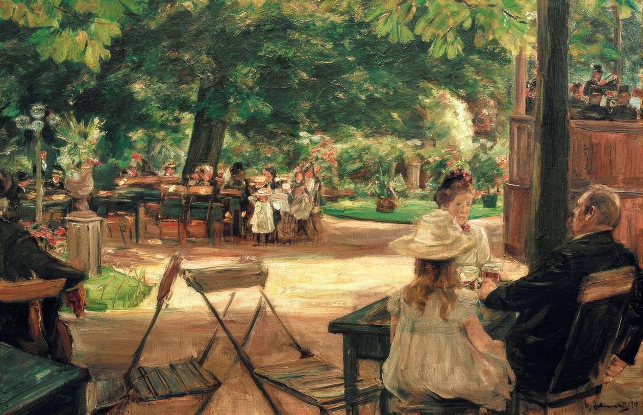 Restaurációs kert alkotó: Max Liebermann