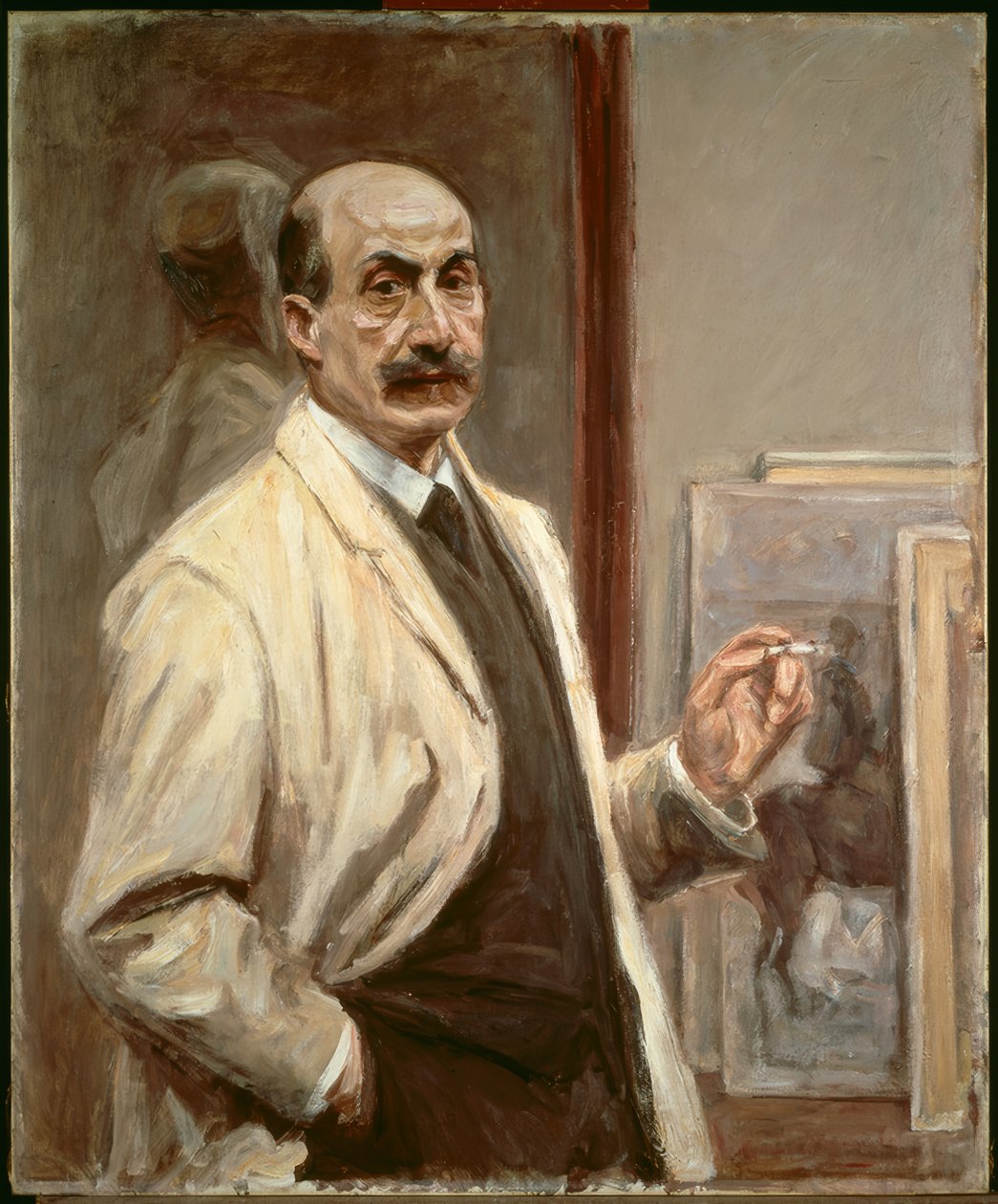 Önarckép alkotó: Max Liebermann