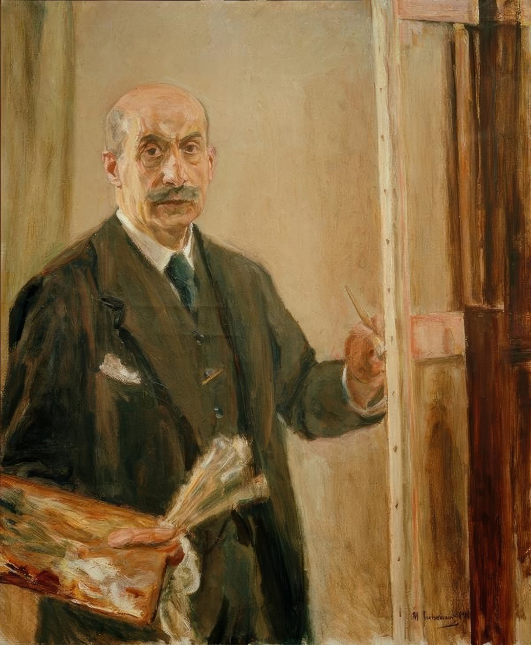 Önarckép alkotó: Max Liebermann