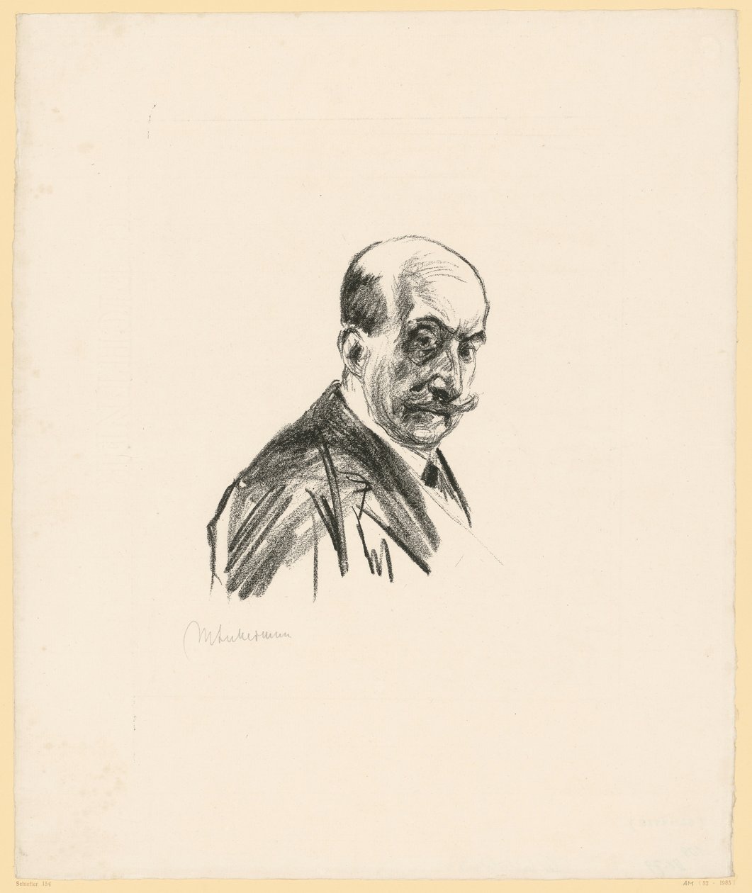 Önarckép alkotó: Max Liebermann