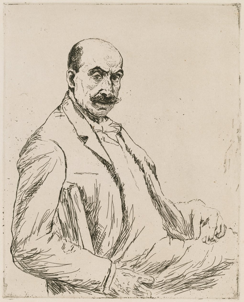 Önarckép, 1906. alkotó: Max Liebermann