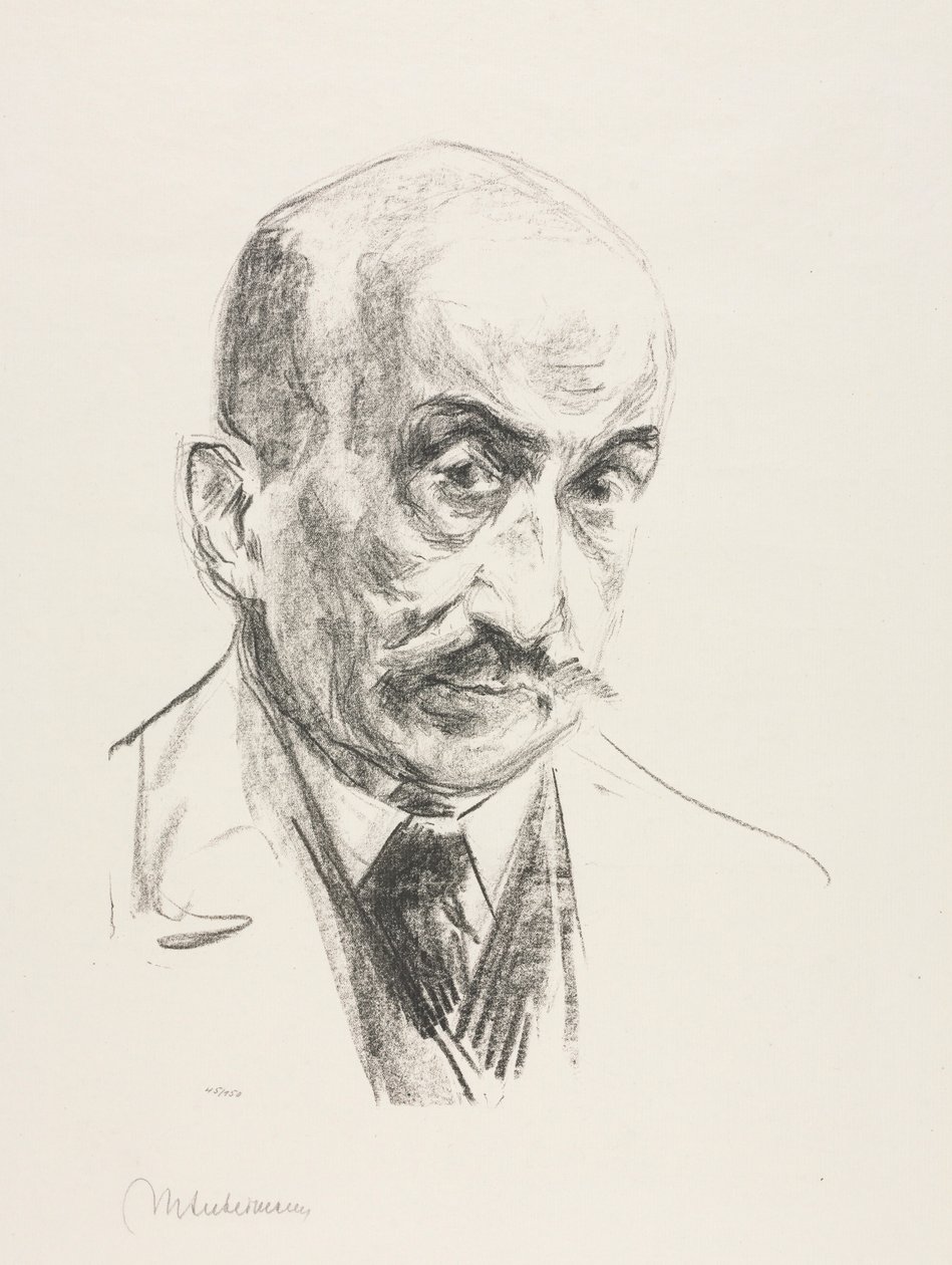 Önarckép, 1921. alkotó: Max Liebermann