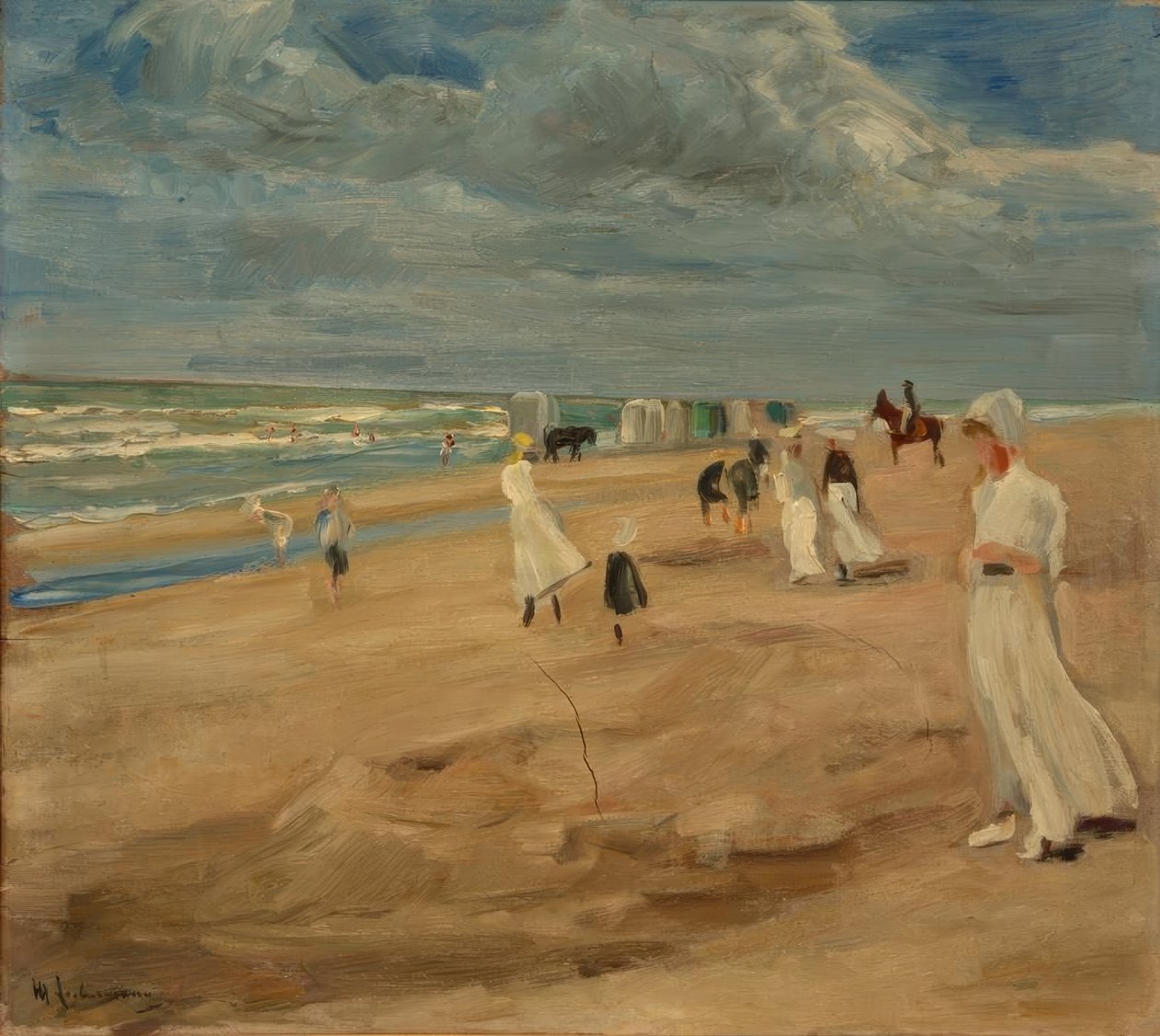 Noordwijk strandja alkotó: Max Liebermann