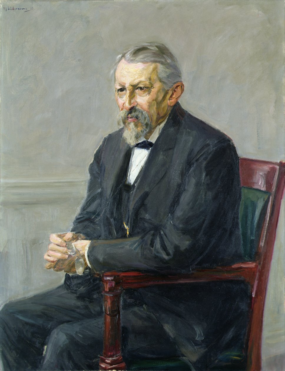 A természettudós, Hermann Strebel (1834-1914) 1905 (olaj, vászon) alkotó: Max Liebermann