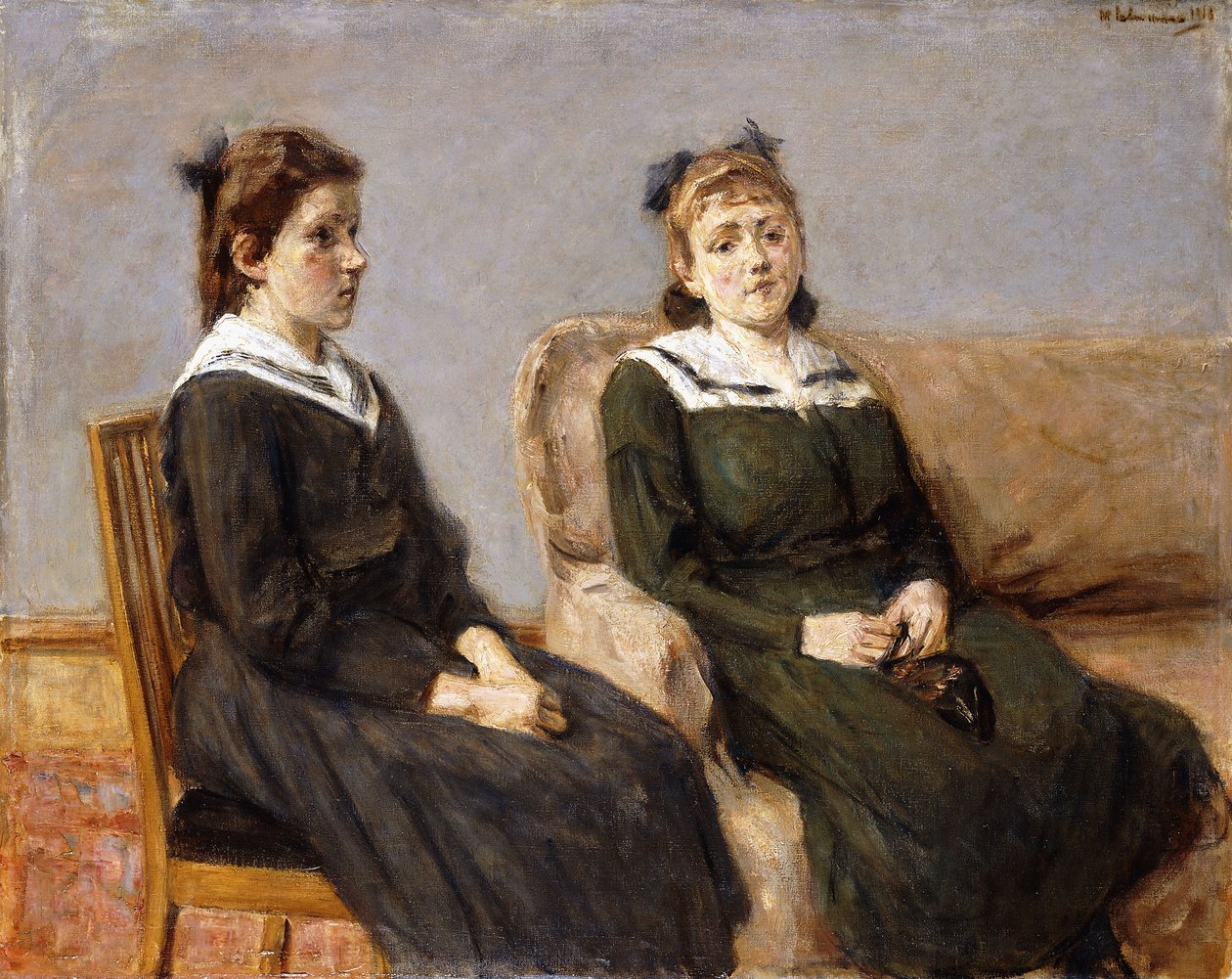 A két nővér bőr; A két nővér bőr, 1911 alkotó: Max Liebermann