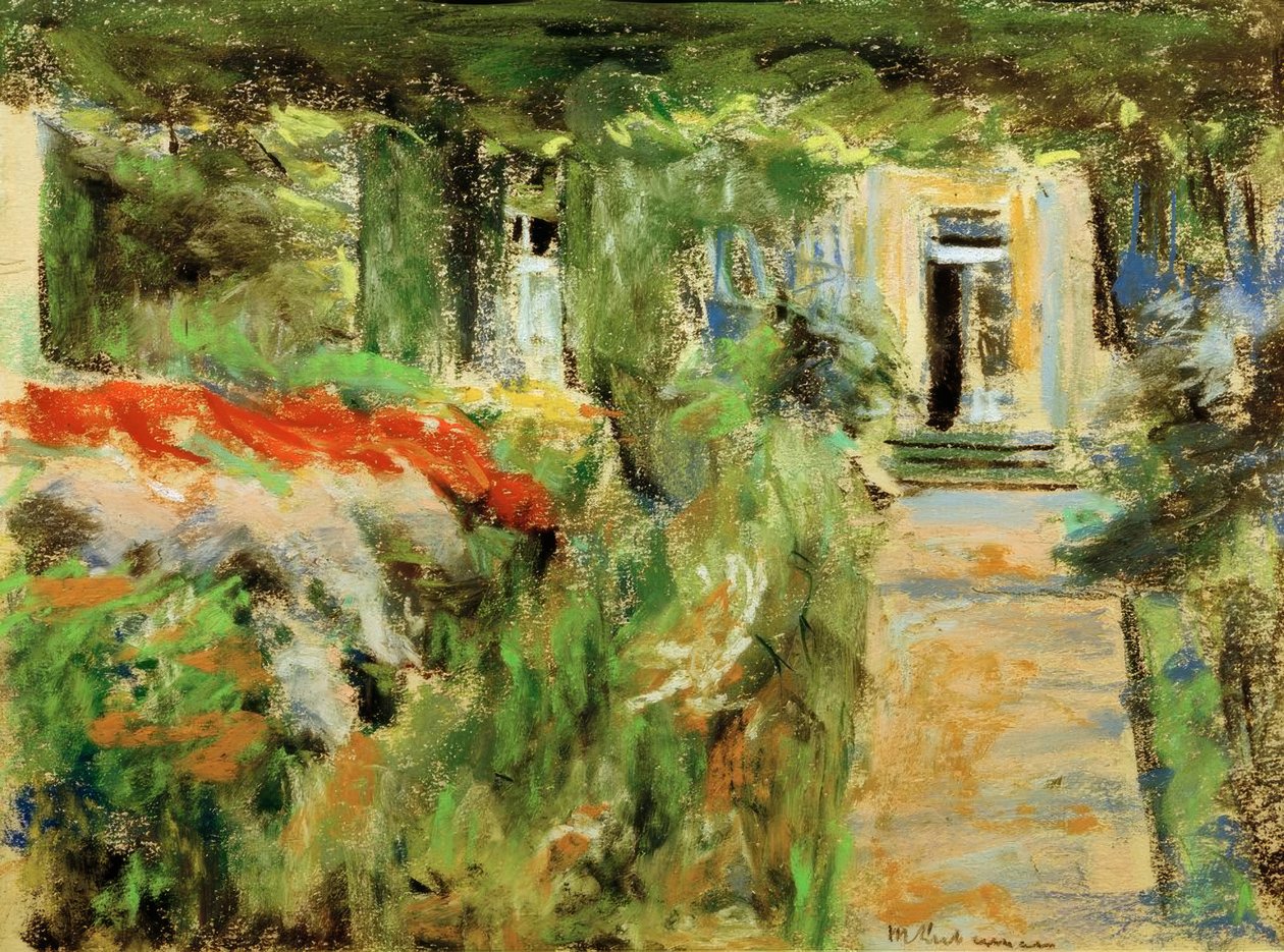 Előkert keletre alkotó: Max Liebermann