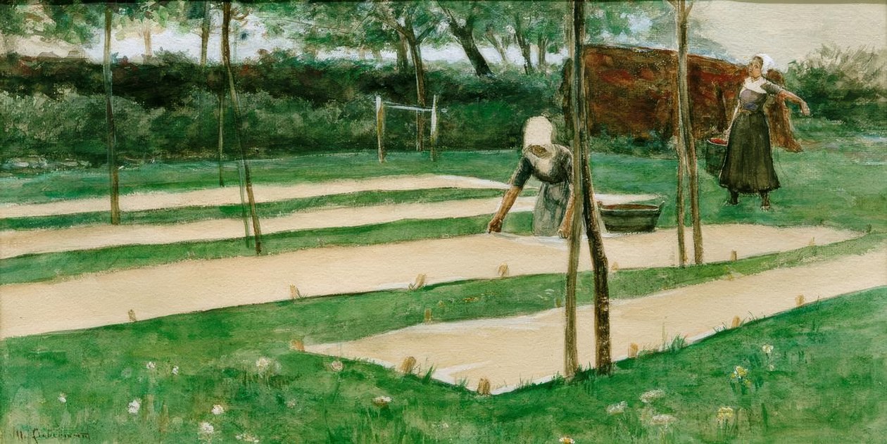 Mosodai fehérítő alkotó: Max Liebermann