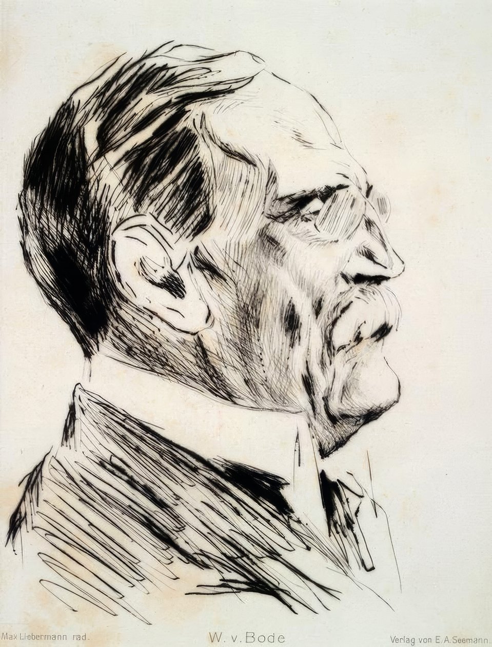 Wilhelm von Bode / Liebermann alkotó: Max Liebermann