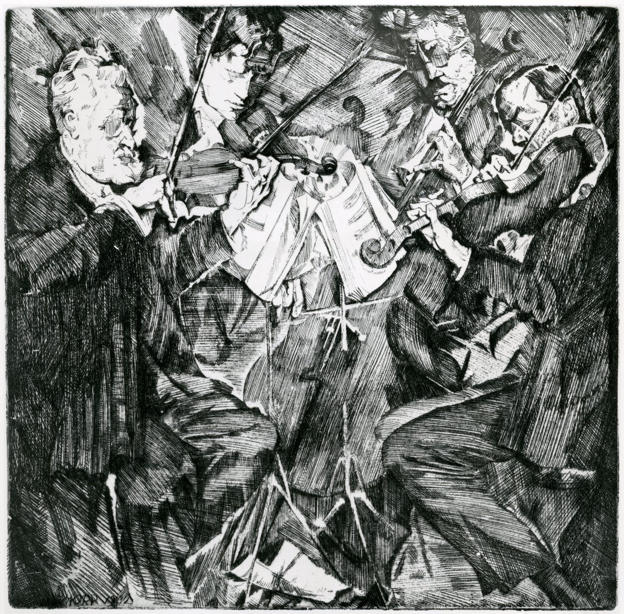 Rose vonósnégyes alkotó: Max Oppenheimer